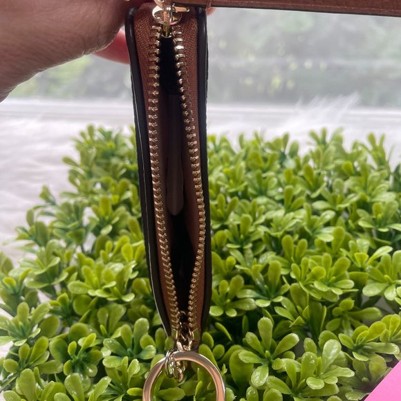 NWT Kate Spade Leila Card Holder Wristlet with Key Ring - Picture 9 of 9